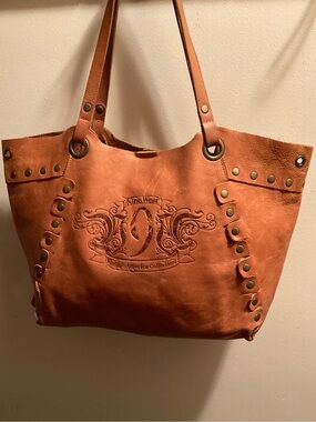 Nine West Vintage America Collection Leather Karma Tote Bag